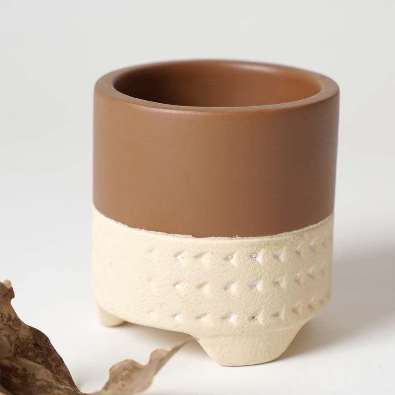 Terazzo Terracotta Perpendicular Planter media 4