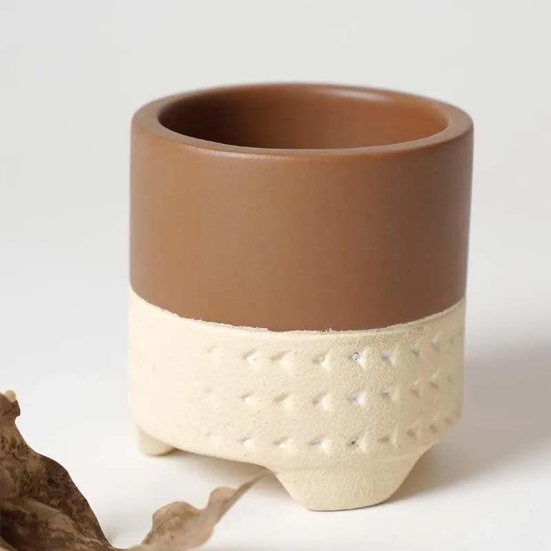 Terazzo Terracotta Perpendicular Planter media 4