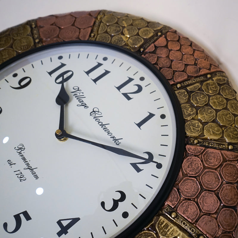 Serenata Hand-Painted Wood Wall Clock media 3