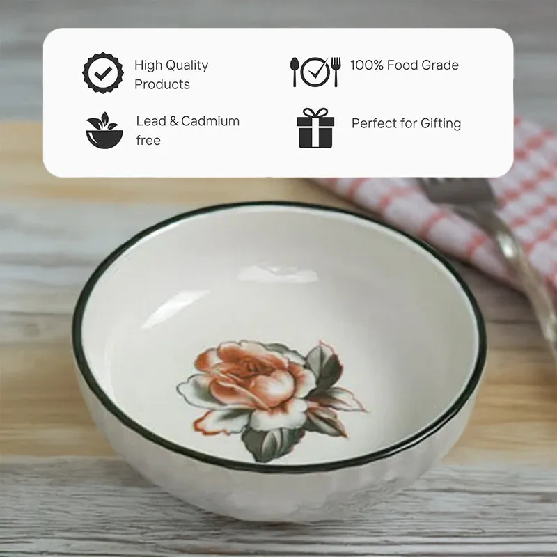 Maduva Floral Bowl (150 ML) - Set Of Six media 7