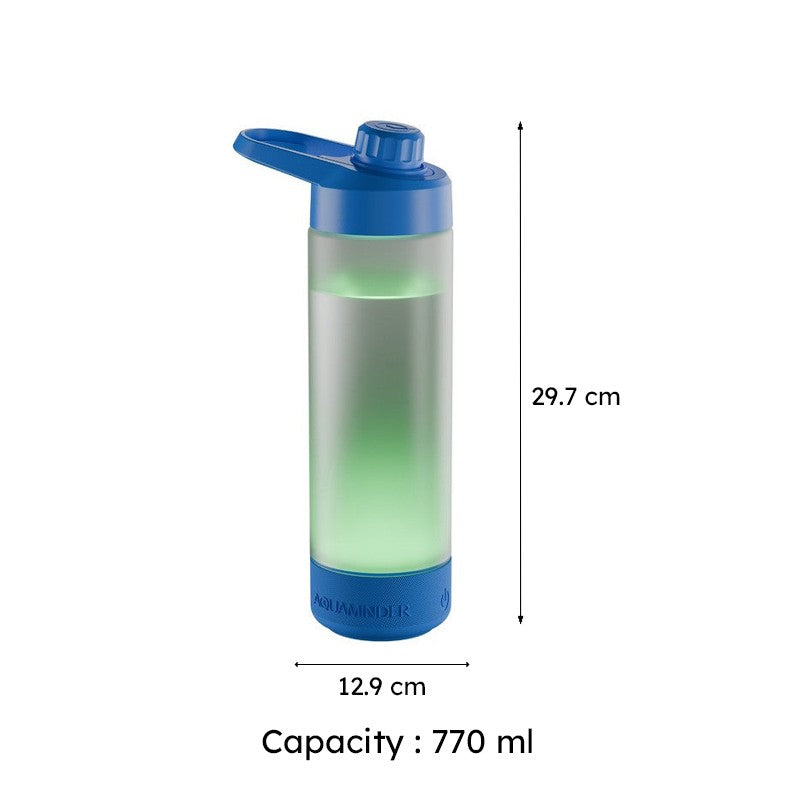 Sound and glow of Hydration Smart Water Bottle - Blue (770 mL) media 10