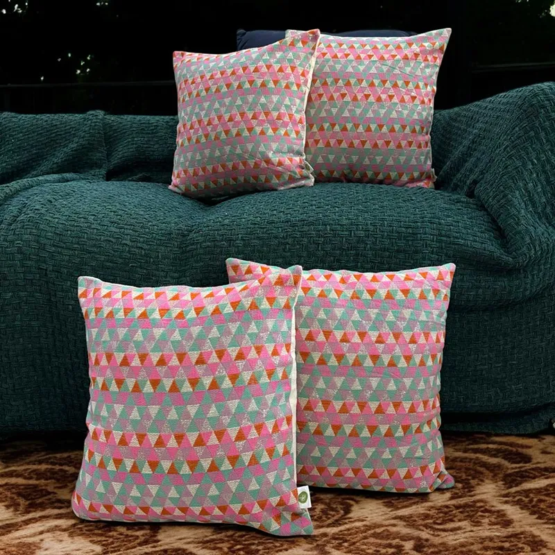 Mono Loom Jacquard Cushion Cover media 4