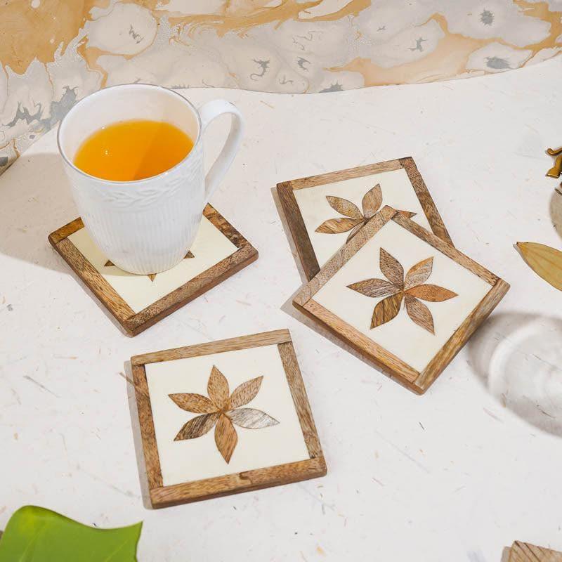 Floral Fuse Coaster - Set Of Four
