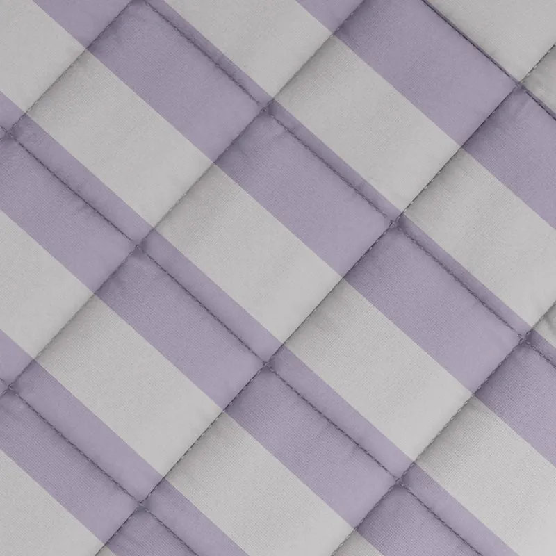 Nautica Nile Whisper Comforter (Purple,Grey) - 130 GSM media 6