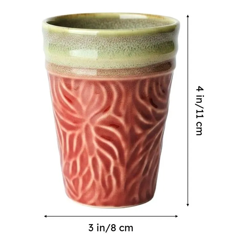 Mari Ceramic Coffee Mug (300 mL Each) - Set of Two media 6
