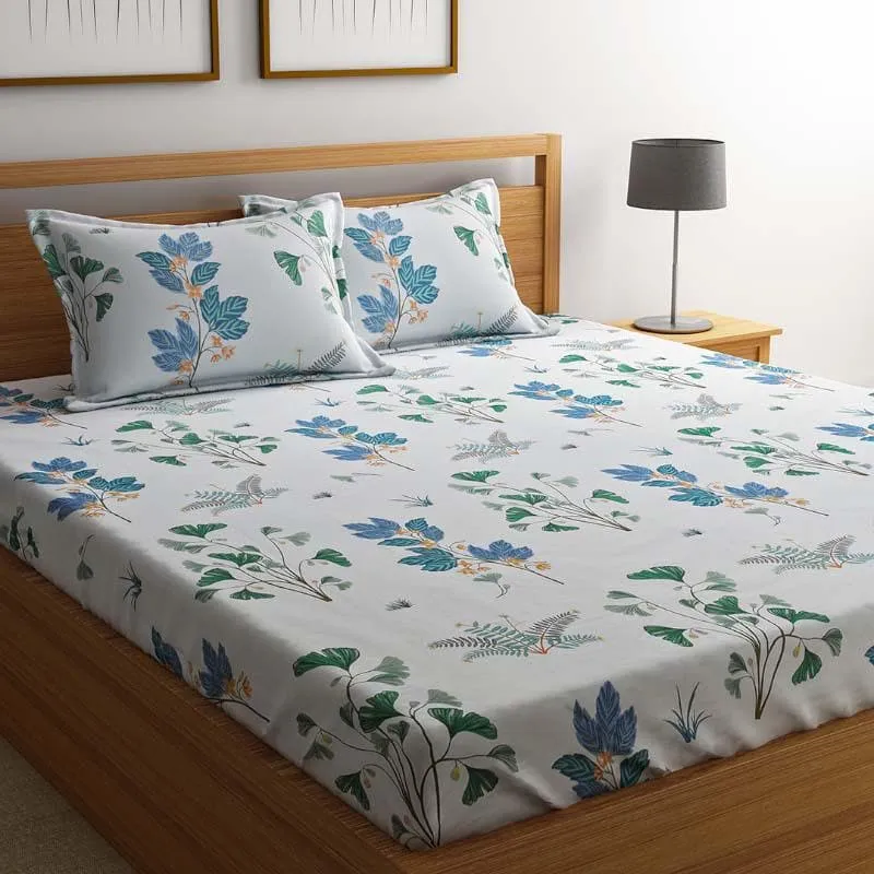 Raina Florin Microfiber Bedsheet - 210 GSM media 5