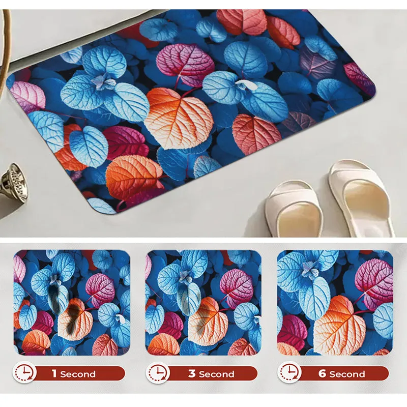 Foliage Trance Anti Skid Bath Mat media 5