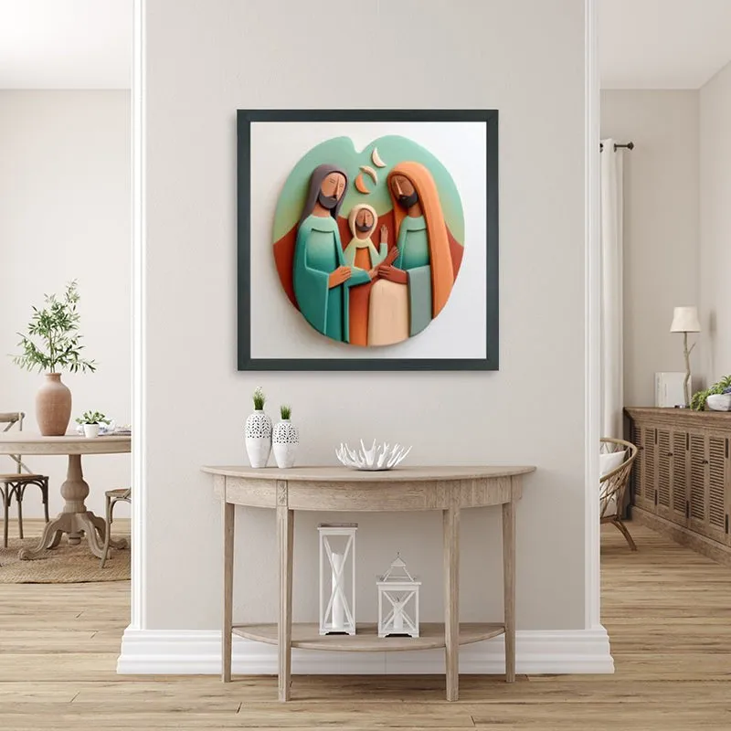 Jesus Jewel Canvas Wall Art media 5