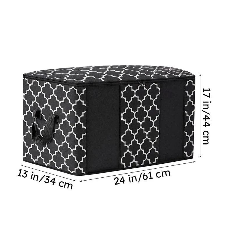 Atlas Cloth Organizer (Black)- Set Of Three media 7
