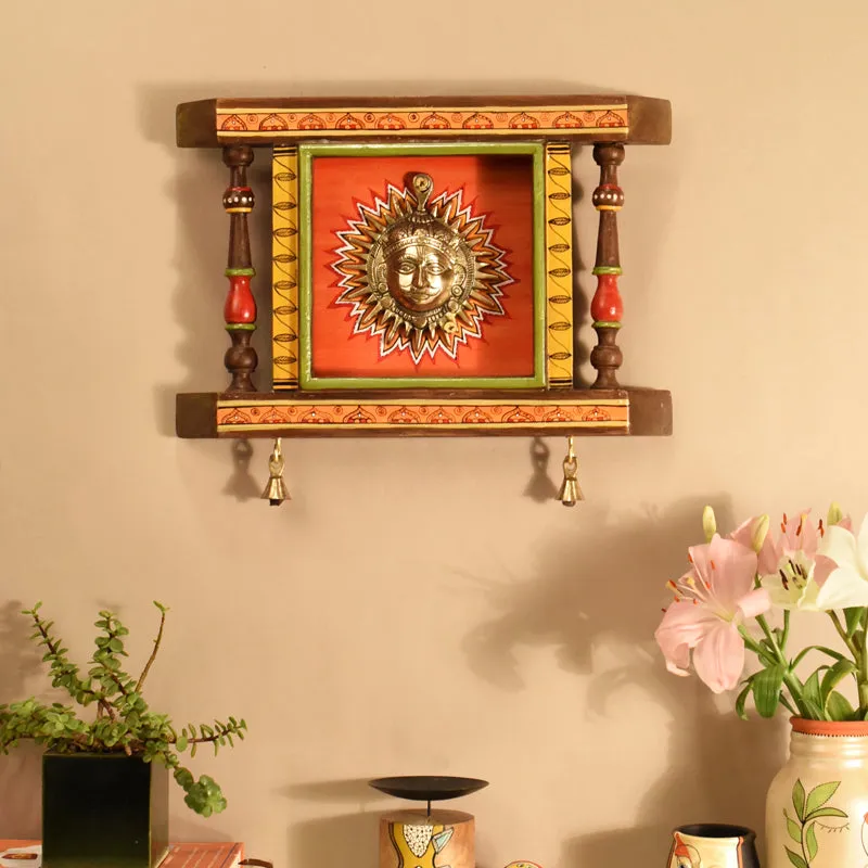 Divine Surya Wood Wall Accent media 1