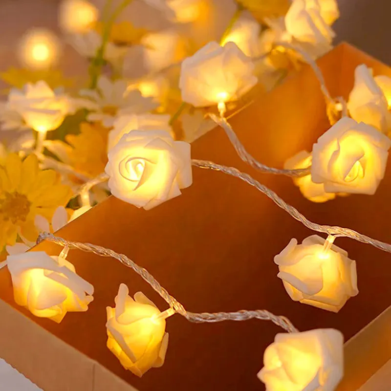 Eternal Rosa Foam String Light  - Yellow media 1
