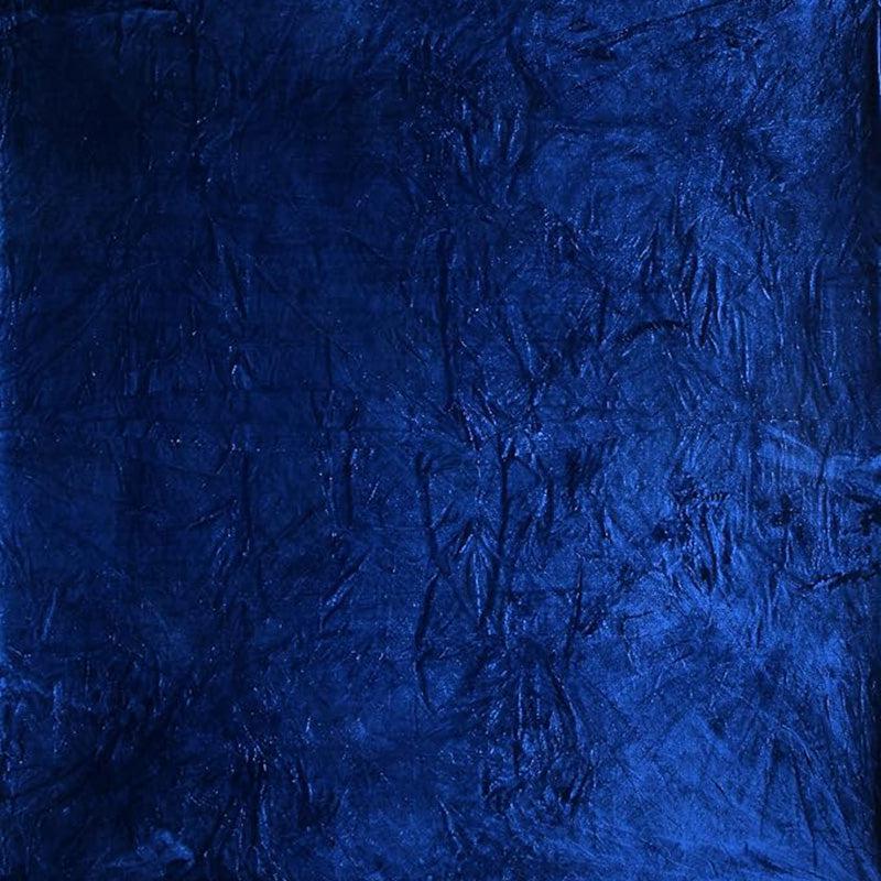 Sarva Solid Cotton Flannel Bedsheet (Dark Blue) - 190 GSM media 5