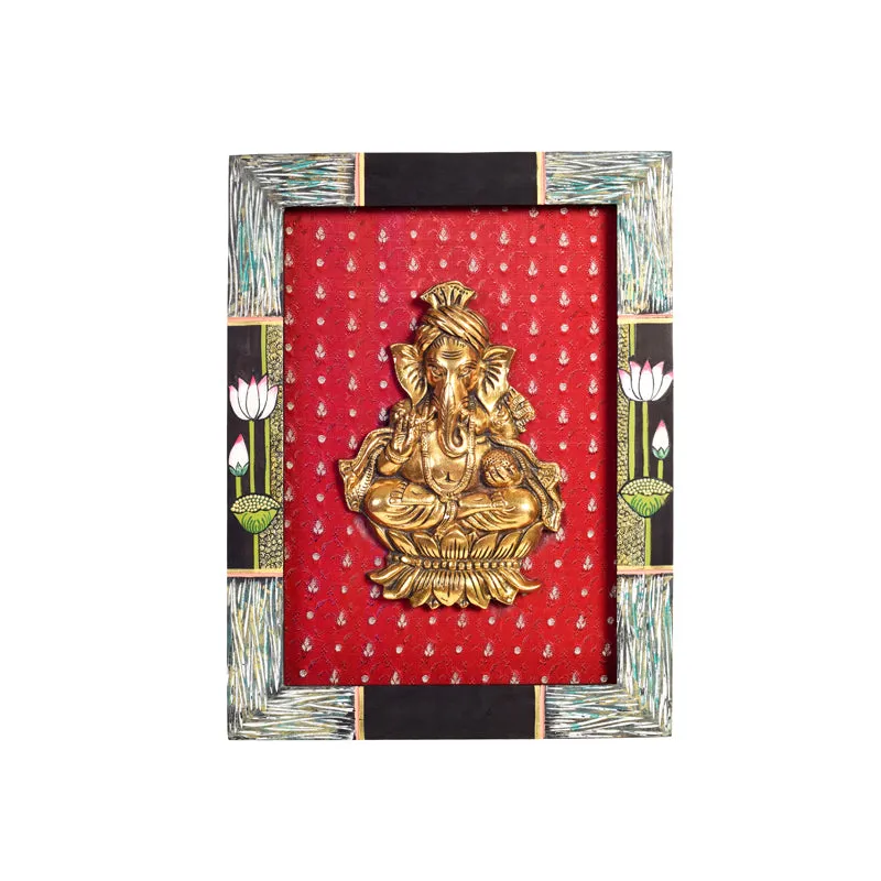 Ornate Ganesha Wall Art media 3