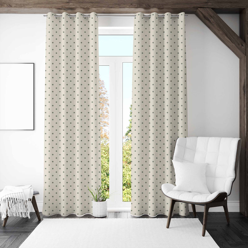 Draco Translucent Curtain (White) - Set Of Two media 3