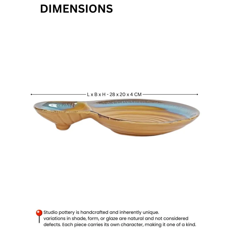 Porcelli I Ceramic Platter media 8