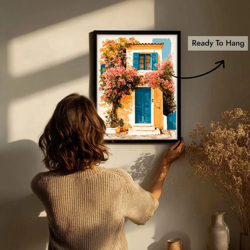 Island Vibes Canvas Wall Painting - Black Frame media 7