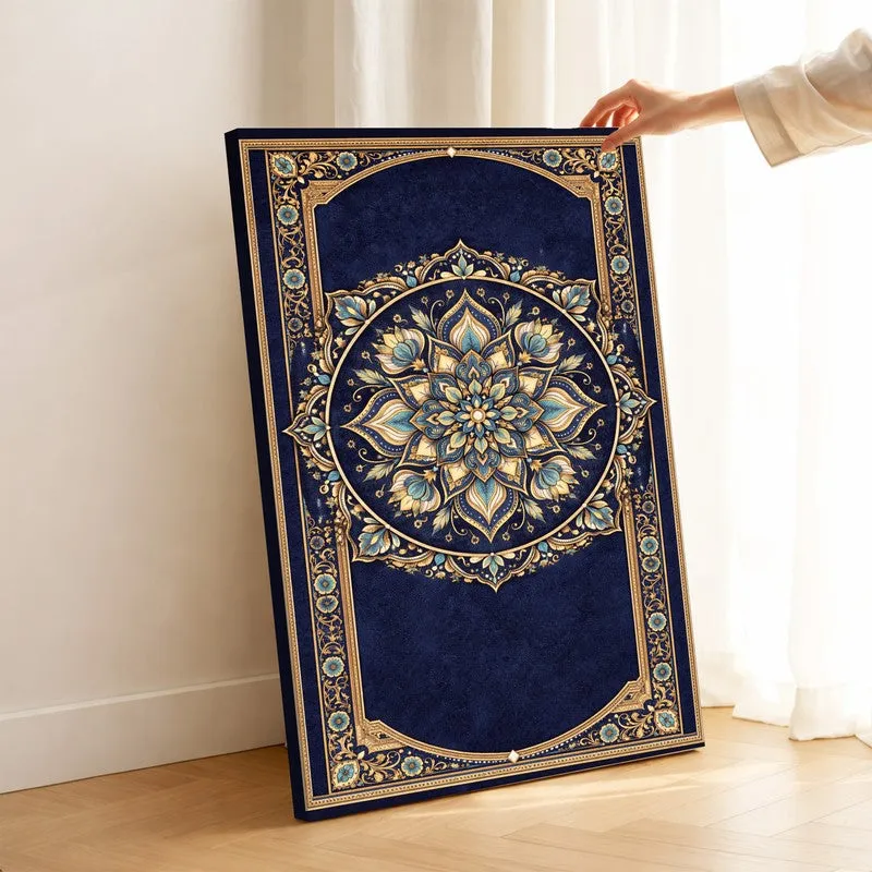 Regal Mandala Canvas Wall Art & Paintings media 1