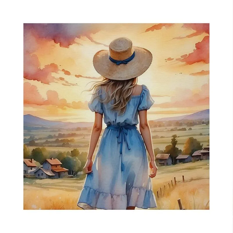 Lavinia Cotton Canvas Wall Art media 2