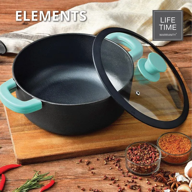 Bergner Induction Safe Cooking Pot With Lid - 3600 mL media 3