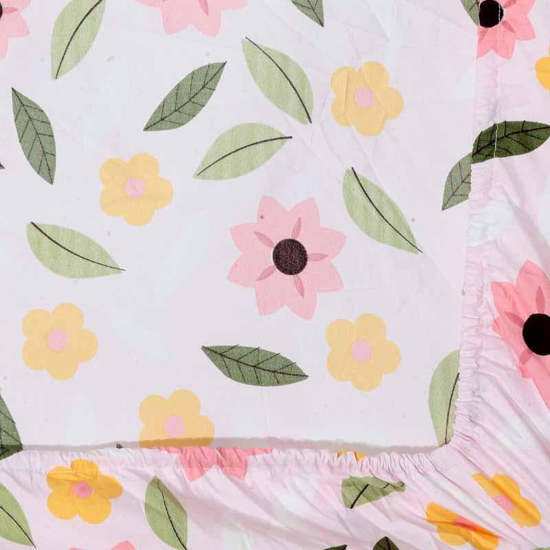 Garden Of Pink Bedsheet - 150 GSM media 6