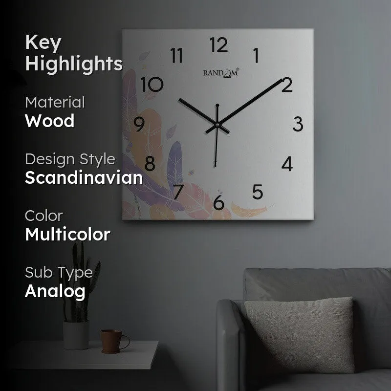 Lumera Analog Wall Clock - Multicolor media 2