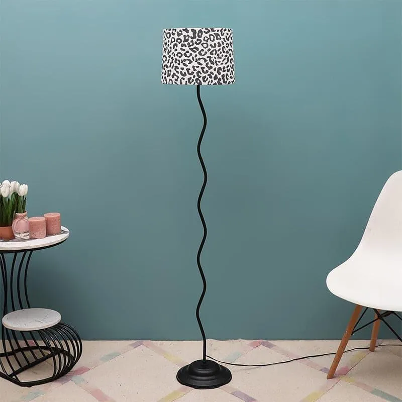 Leopard Hide Wavo Floor Lamp media 4