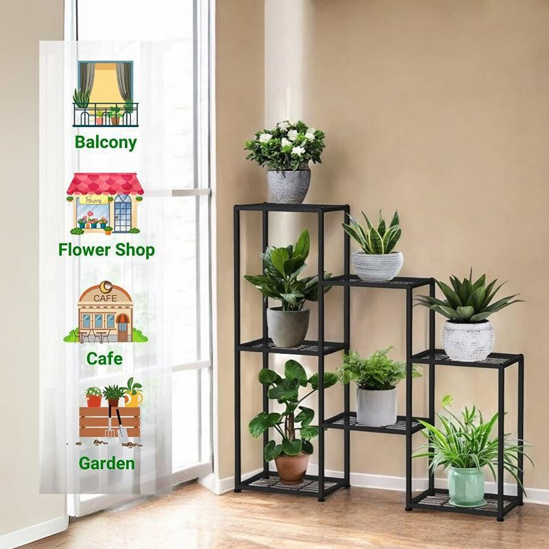 Sylavan Tier Metal Planter Stand media 6