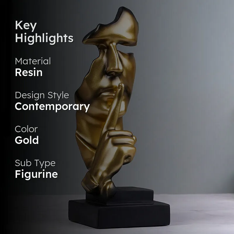 Shhhhhh!!! Resin Showpiece media 2
