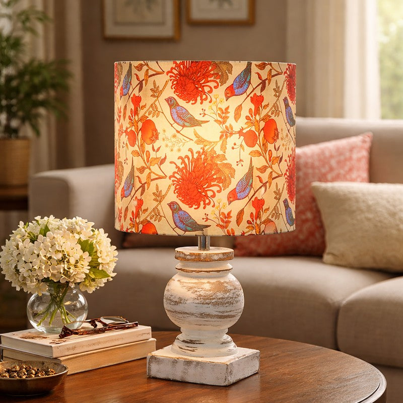 BirdSong Wooden Table Lamp media 3