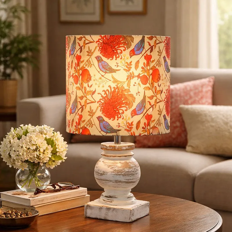 BirdSong Wooden Table Lamp media 3
