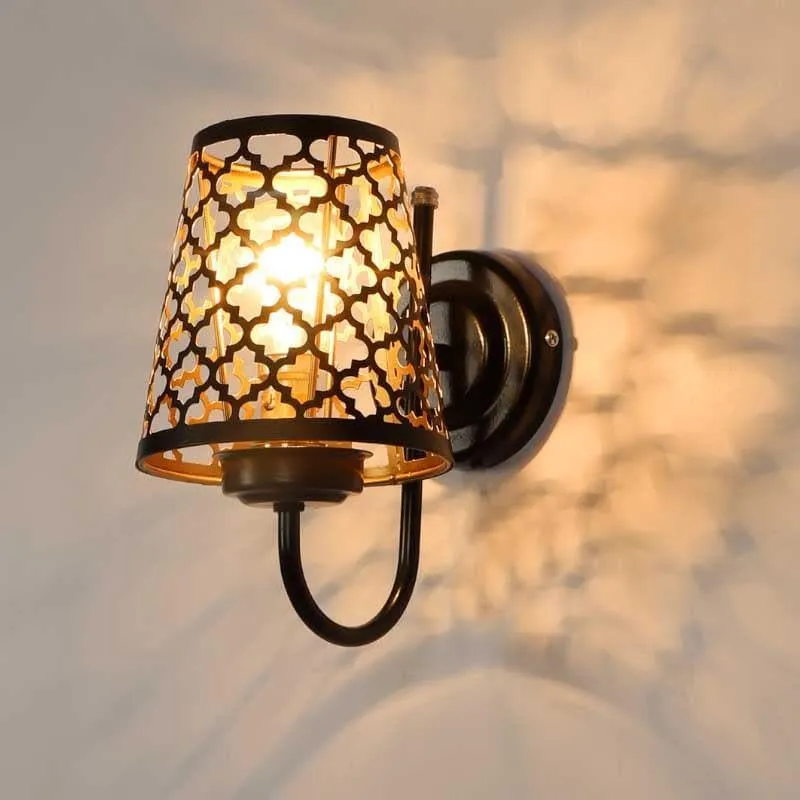 Moroccan Tile Metal Wall Lamp media 3