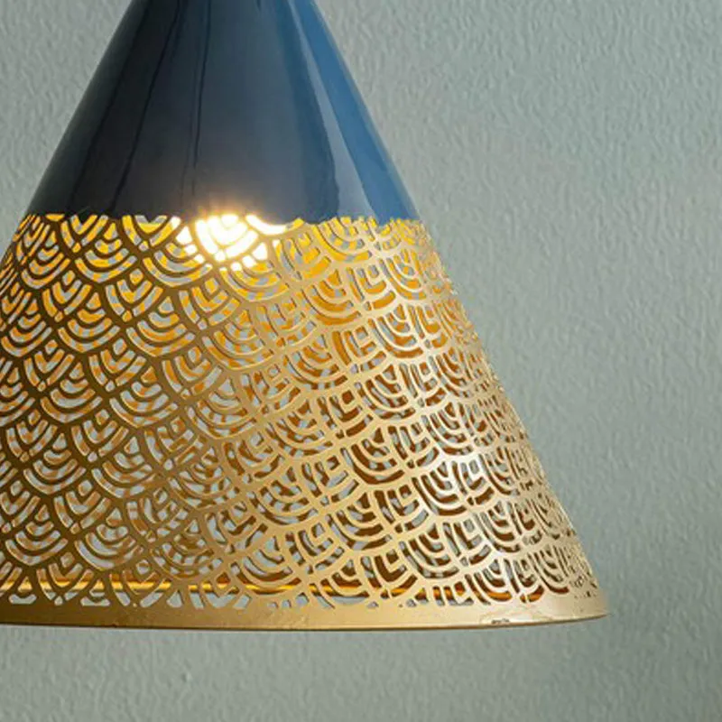 Orange Tree Ralp Conical Steel Ceiling Lamp media 4