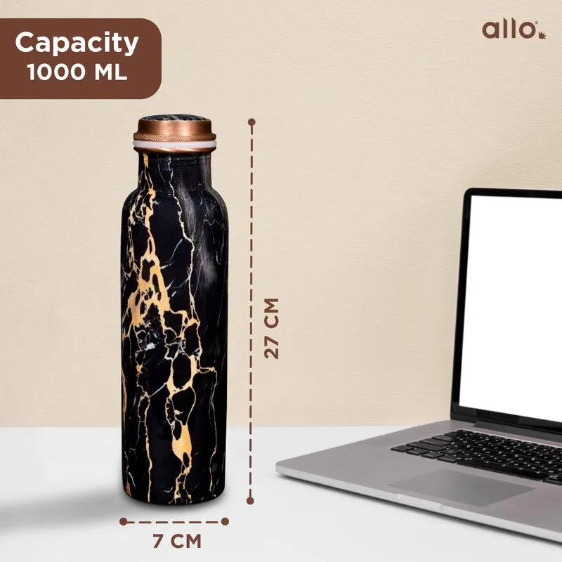 HydroGlow Copper Water Bottle - 1000 mL media 8