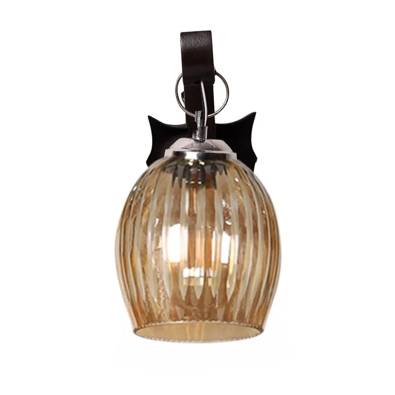 Vintage Glow Arched Glass Wall Lamp media 6