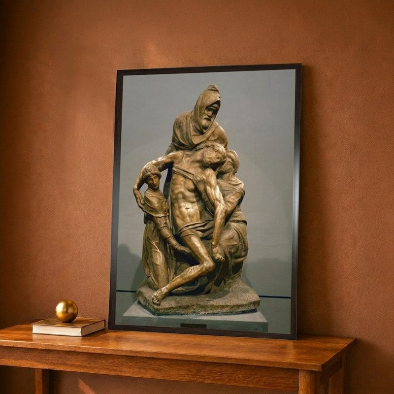 Pieta circa 1550 Canvas Wall Painting - 9 x 12 Inches