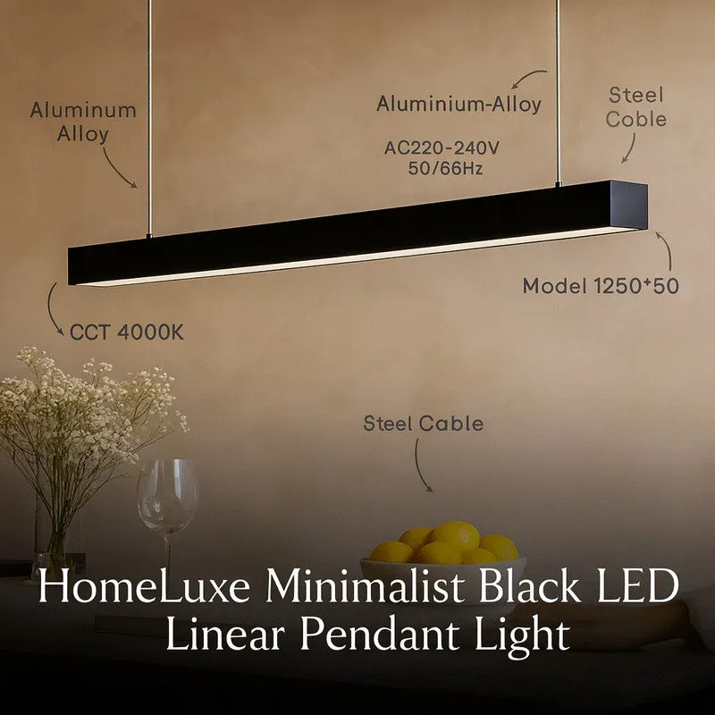 Modern Linea Aluminum Ceiling Lamp media 7