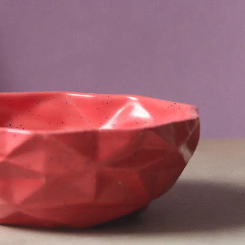 Noemi Ceramic Snack Bowl (Red) - 300 mL media 4