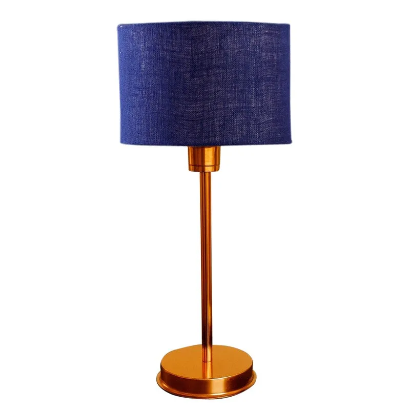 Kavira Karo Metal Table Lamp - Blue media 5