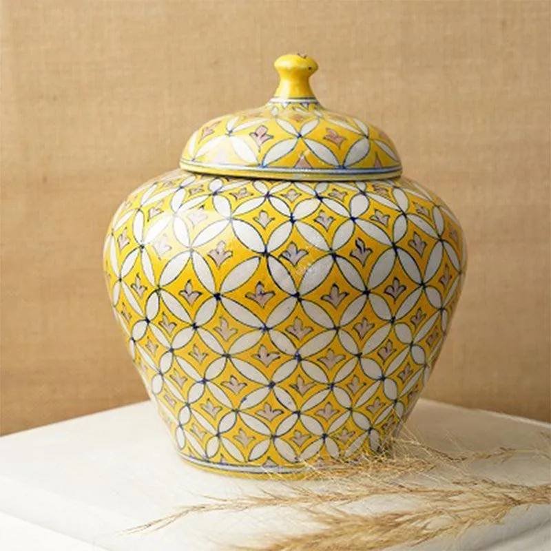 Karja Handpainted Vase media 1