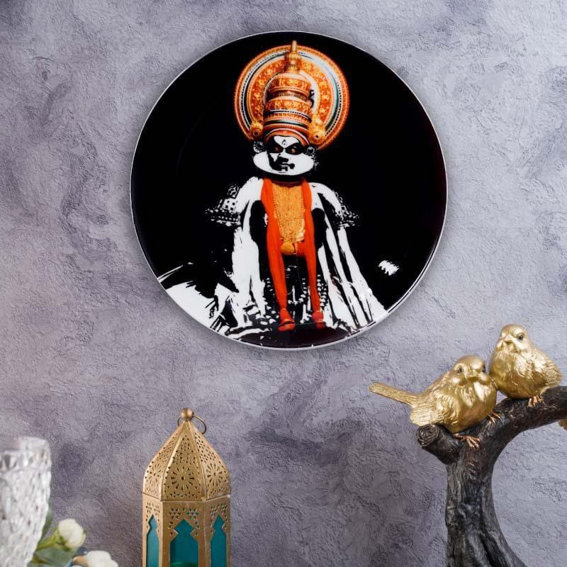 Kathakali Dance Art Bone China Wall Plate media 4