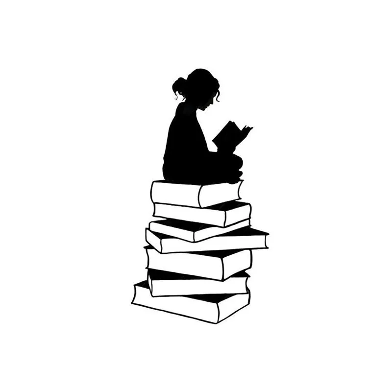Voracious Reader Black Iron Wall Accent media 3