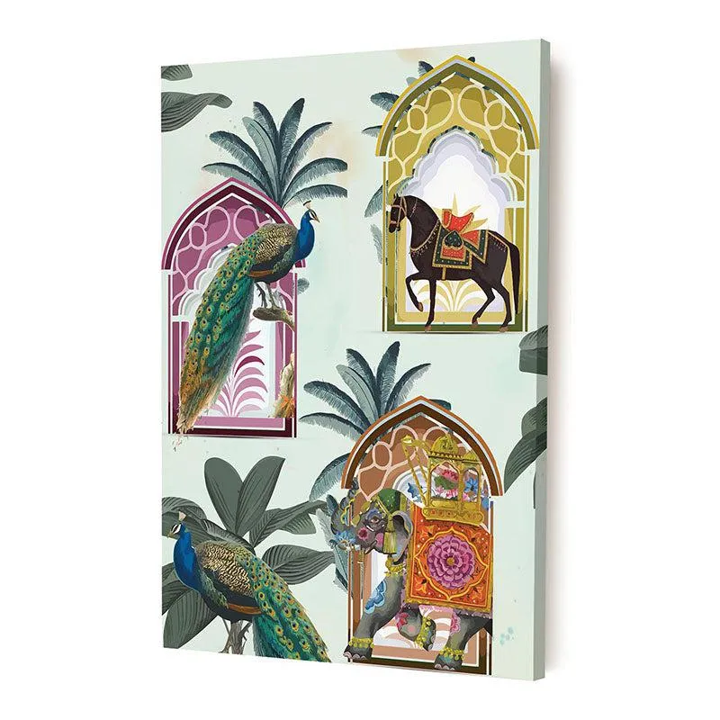 Royality Muse Canvas Wall Painting media 3