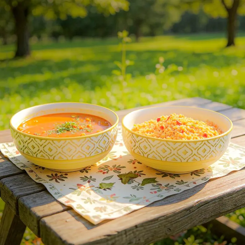 Amora Gold Ceramic Serving Bowls (1500 mL) - Set Of Two media 5