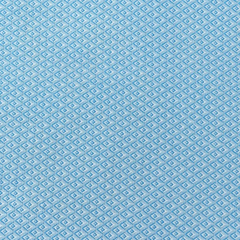Axis Loom Cotton Bedsheet (Blue) - 300 TC media 7