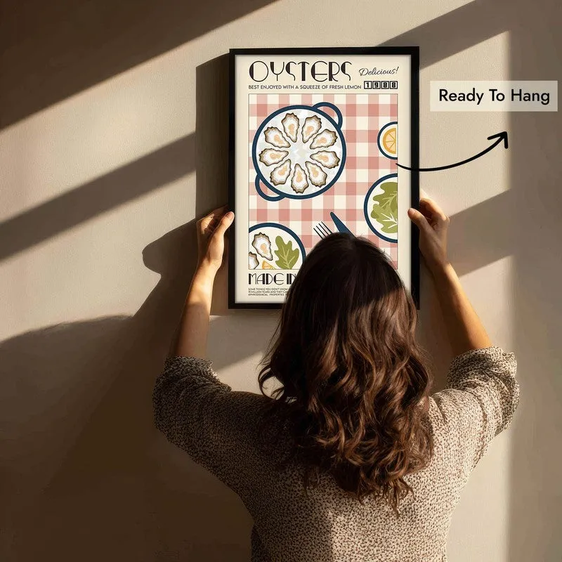 Blooming Brunch Archival Canvas Wall Art - Black media 6