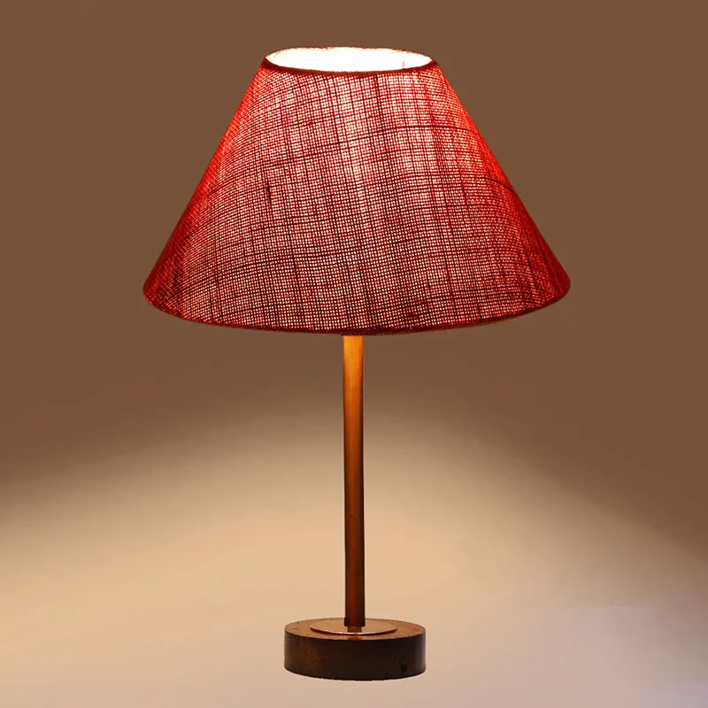 Sienna Rodin Wooden Table Lamp - Pink media 6
