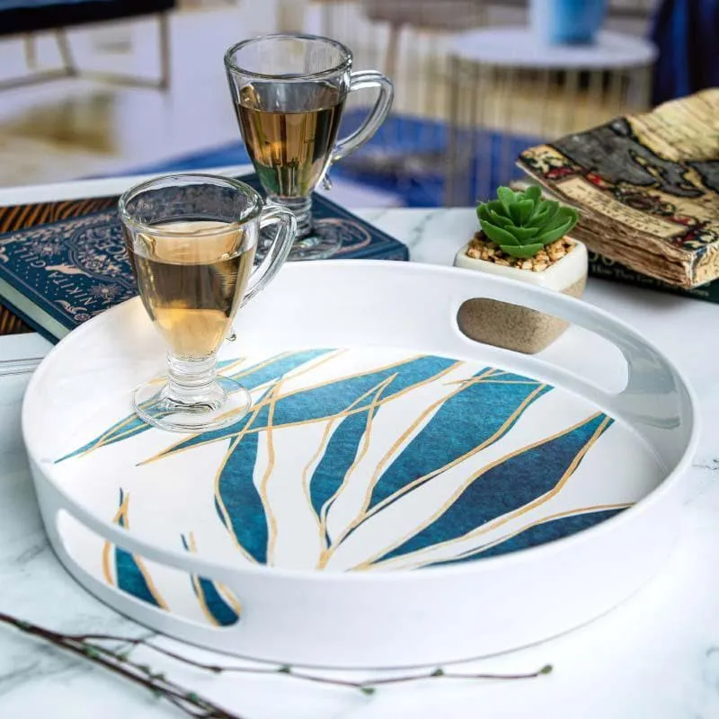 Willy Willow Round Serving Tray media 1
