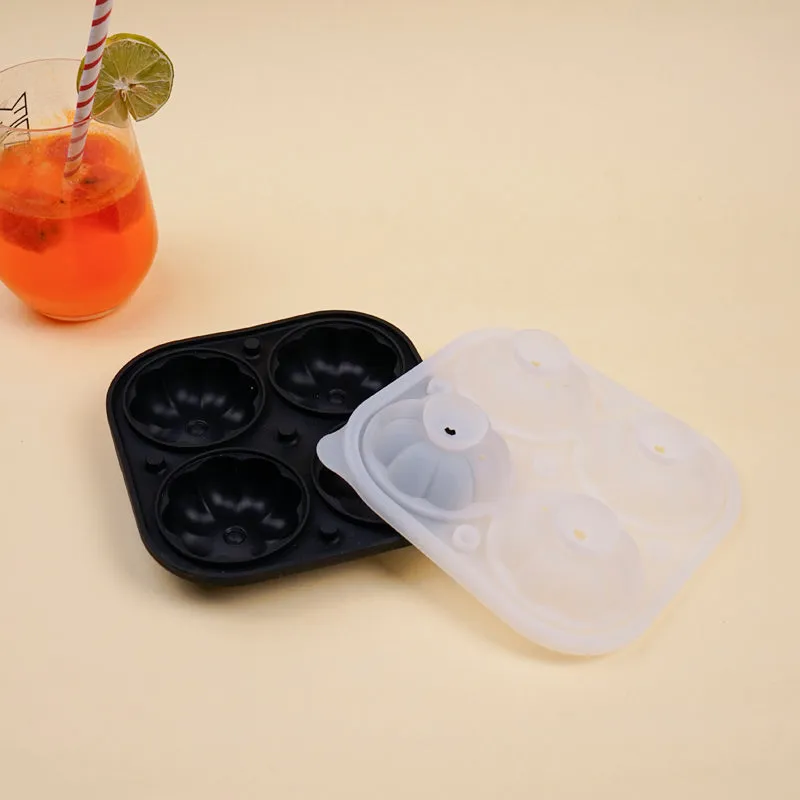 Chill Silicone 4-Cube Ice Mould - Black media 1
