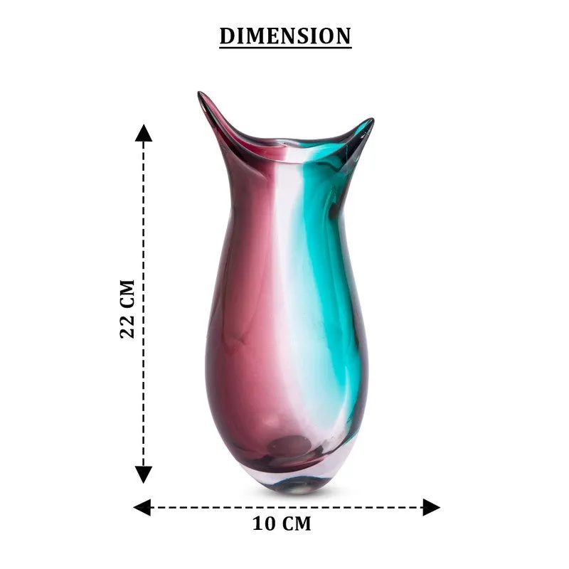 Tinteza Glass Vase - Small media 8