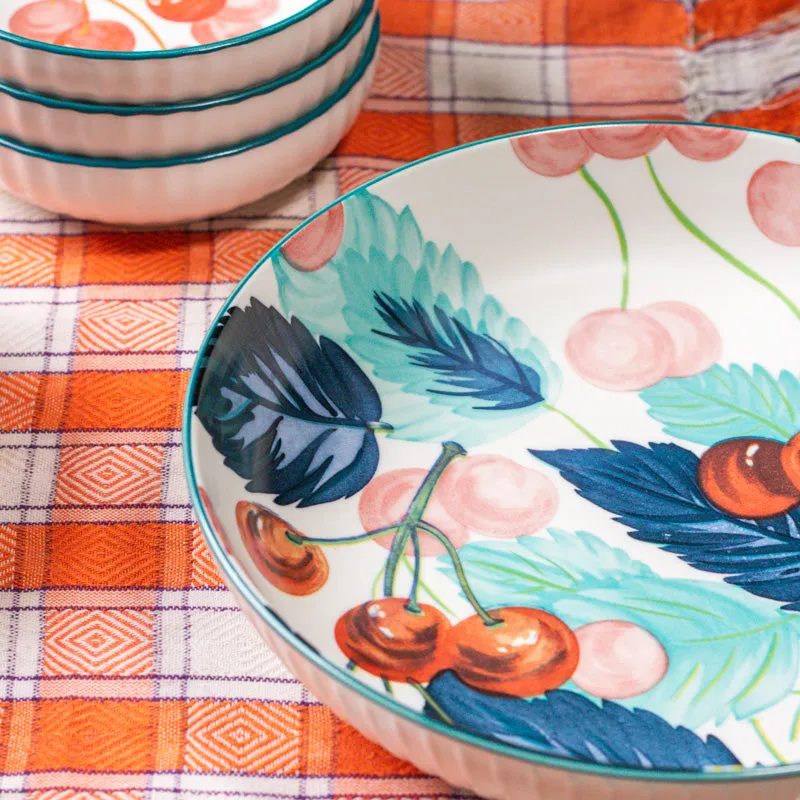Tropical Bliss Serving Bowl - Seven Piece Set media 7